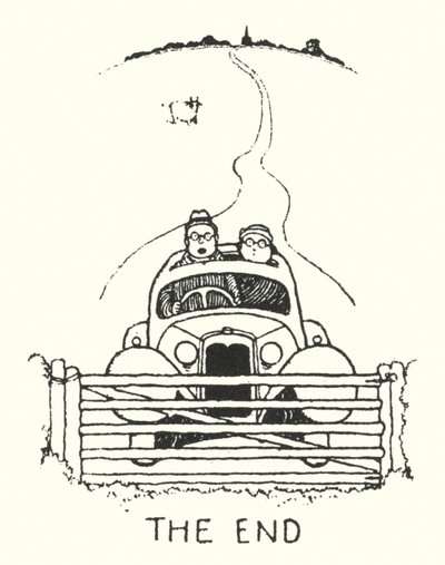 The End（リトグラフ 作： William Heath Robinson