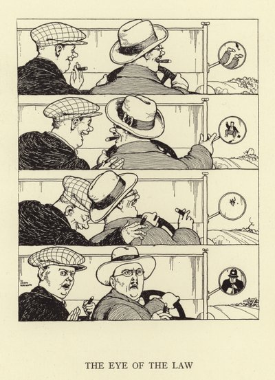 法の目 作： William Heath Robinson