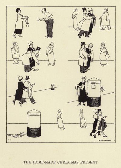 手作りのクリスマスプレゼント 作： William Heath Robinson