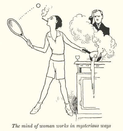 女の心は不思議な力を持っている（リトグラフ 作： William Heath Robinson