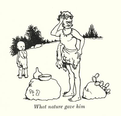 自然がくれたもの（リトグラフ 作： William Heath Robinson