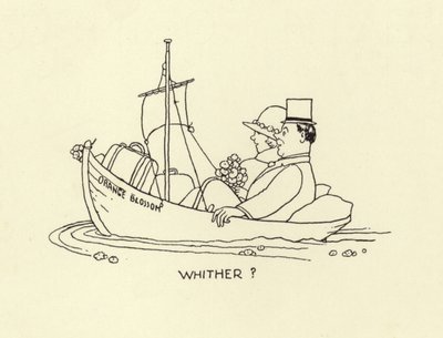結婚生活の海の上の夫婦設定 作： William Heath Robinson