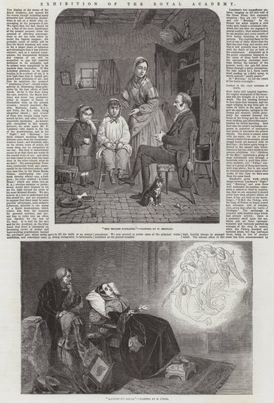 王立アカデミーの展示 作： William Hemsley