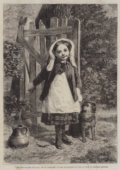 村のペット 作： William Hemsley