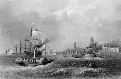 グレーブゼンド、ヘンリー・アドラードによる1830年頃の刻印（エングレーヴィング 作： William Henry (after) Bartlett