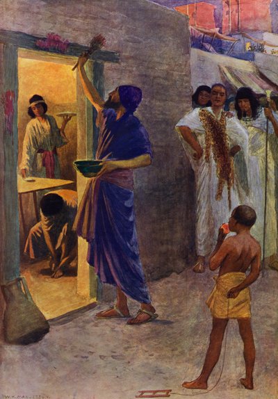 復活した過越祭（カラーリトグラフ 作： William Henry (after) Margetson