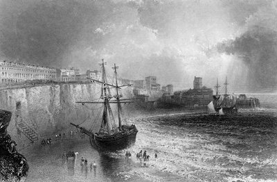 ケントのブロードステアーズ、ロバートブランダード作、1842年 作： William Henry Bartlett