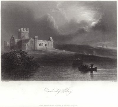 ウェックスフォード州のダンブロディ修道院 作： William Henry Bartlett