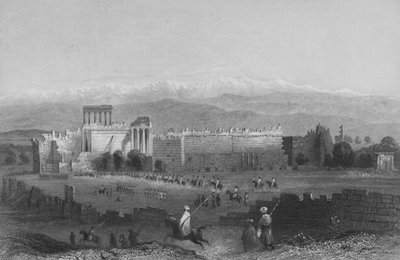 バルベックと反リバナスの概観 作： William Henry Bartlett