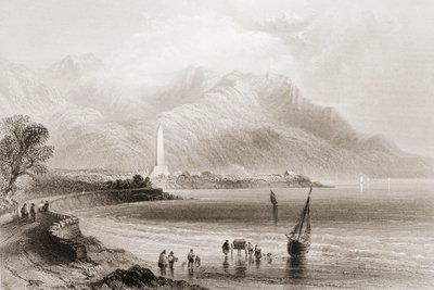 ジョージ・バーチュー著「アイルランドの風景と古代」（1860年代）（彫刻） 作： William Henry Bartlett