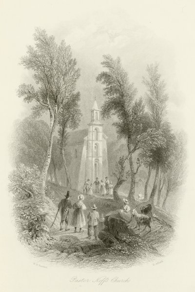 ネフ牧師教会 作： William Henry Bartlett