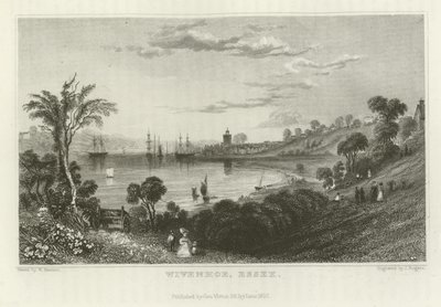 Wivenhoe、Essex 作： William Henry Bartlett