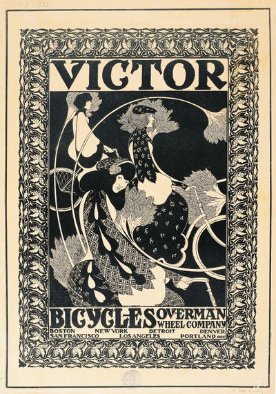 ビクター自転車 作： William Henry Bradley