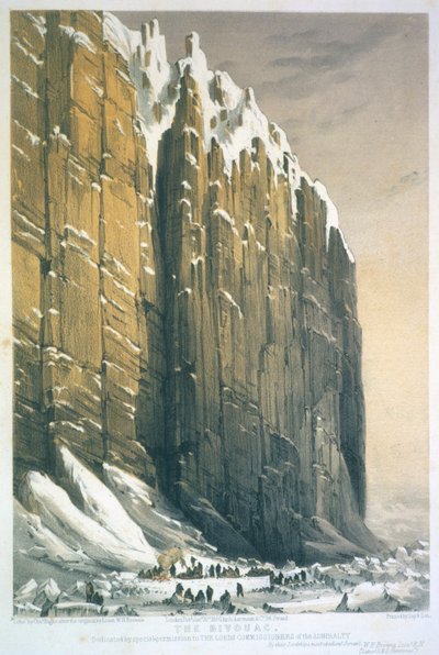 1850年に出版されたチャールズハゲ（1810-88）によって彫刻されたビバーク、ケープセッピングス 作： William Henry Browne