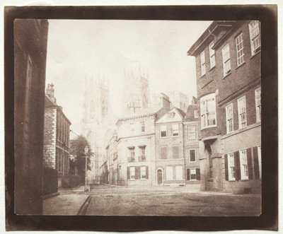 ヨークの情景 作： William Henry Fox Talbot