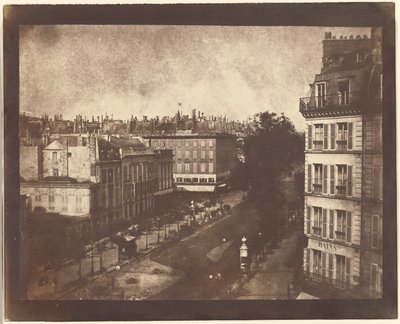 パリの航空写真 作： William Henry Fox Talbot