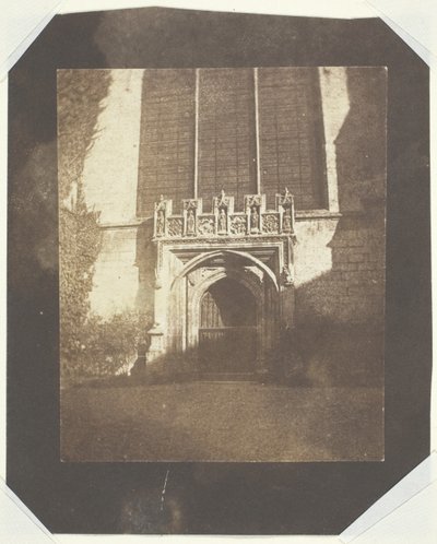  作： William Henry Fox Talbot