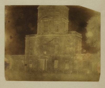 オックスフォード、ラドクリフ図書館 作： ウィリアム・ヘンリー・フォックス・タルボット