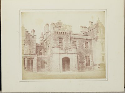 ホールドア、アボッツフォード 作： William Henry Fox Talbot