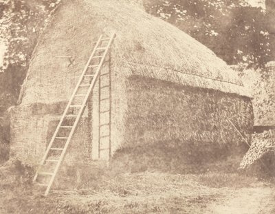干し草の山 作： William Henry Fox Talbot