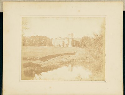ウィルトシャーのラコック修道院 作： William Henry Fox Talbot