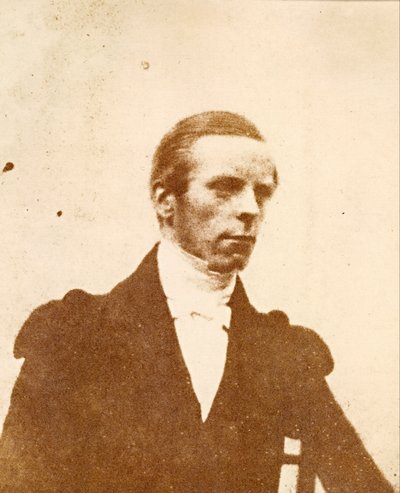 タイトルなし（男の肖像） 作： William Henry Fox Talbot