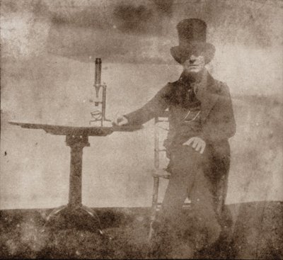 デイビッドブリュースター卿1781-1868、1841年 作： William Henry Fox Talbot