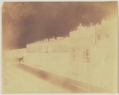 [イギリス、バースの街並み］ 作： William Henry Fox Talbot