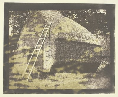 干し草の山 作： William Henry Fox Talbot