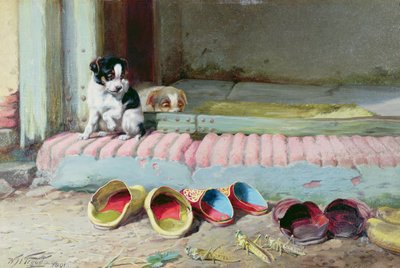 友か敵か、1891 作： William Henry Hamilton Trood