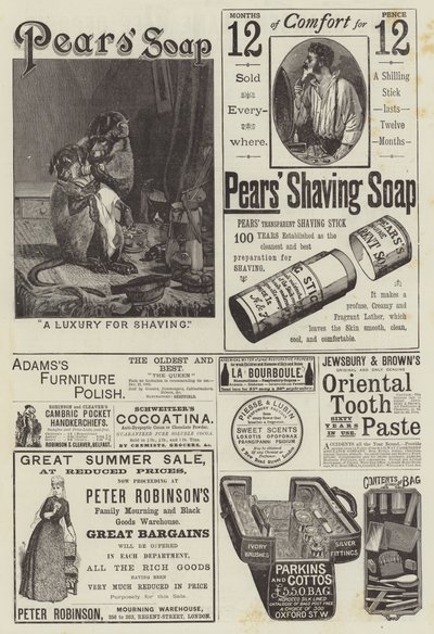 広告のページ 作： William Henry Hamilton Trood