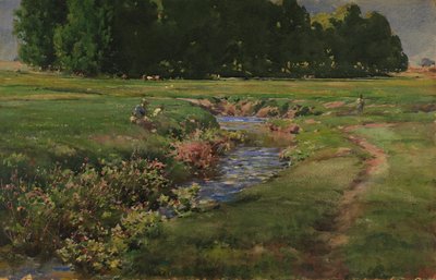 The Babbling Brook, n.d. 作： William Henry Holmes