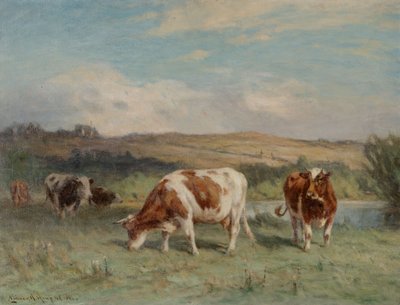 ライム牧草地、1920年 作： William Henry Howe