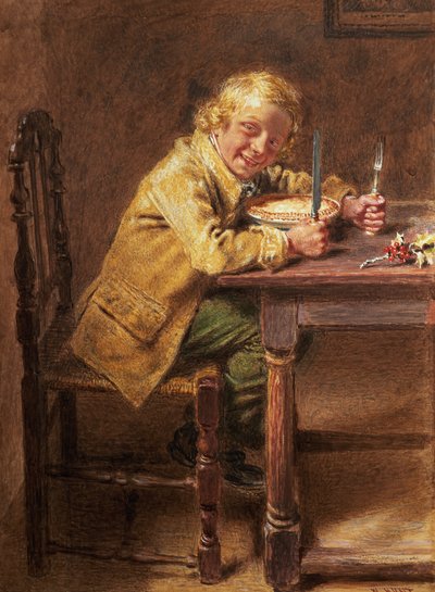 クリスマスパイ 作： William Henry Hunt