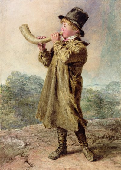 カウ・ボーイ 作： William Henry Hunt