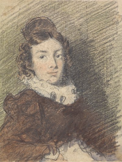 少女の肖像研究 作： William Henry Hunt