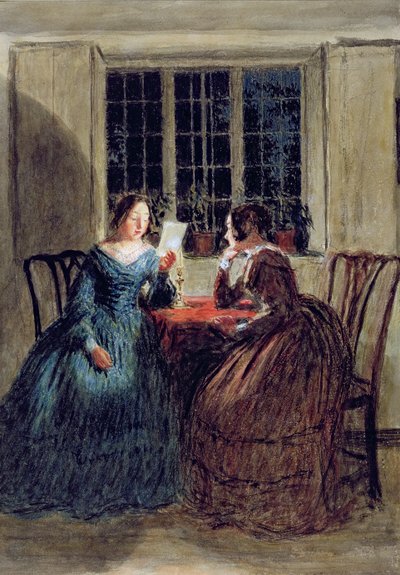 キャンドルライトのシーン 作： William Henry Hunt