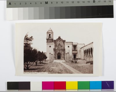 ブファの礼拝堂、サカテカス、1883-84（アルブメンプリント） 作： William Henry Jackson