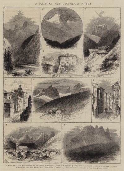 オーストリアのチロルの旅 作： William Henry James Boot