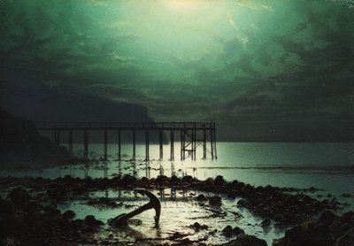 月光による干潮、1874 作： William Henry James Boot