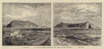 セントポール島、メガエラの喪失のシーン 作： William Henry James Boot