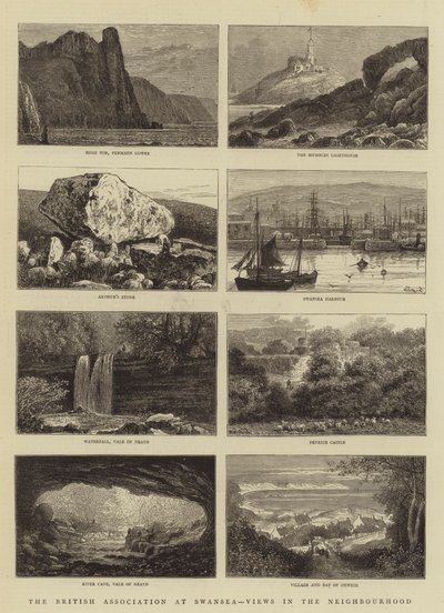 スウォンジーの英国協会、近所の眺め 作： William Henry James Boot