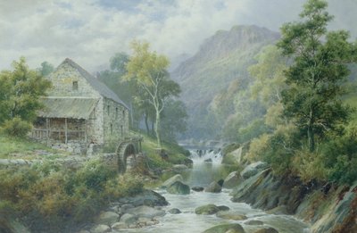 古い廃工場、ドルゲリー（77867ペア） 作： William Henry Mander