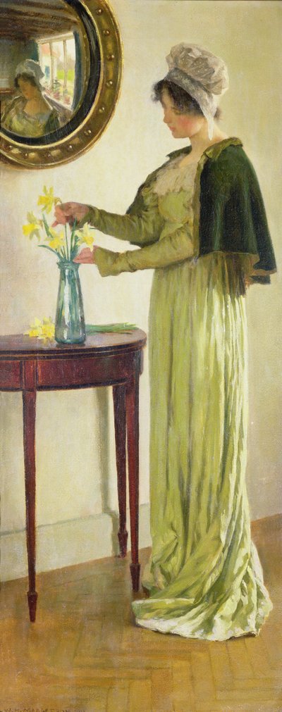 春の前触れ、1911 作： William Henry Margetson