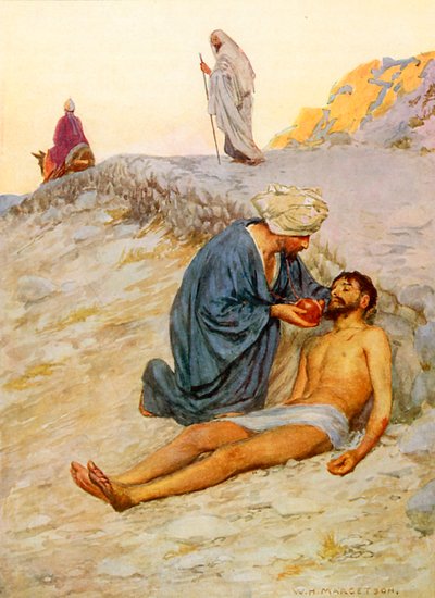 良いサマリア人 作： William Henry Margetson