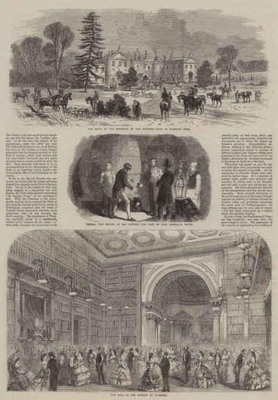 リンカーン伯爵の到来 作： William Henry Prior