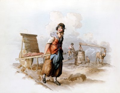 ブリックフィールド、1808年 作： William Henry Pyne