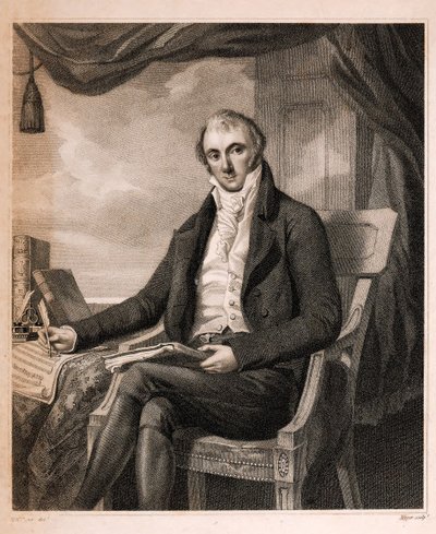 ピアニスト兼作曲家ヨーゼフ・ヴェルフルの肖像 1773-1812, 1811. 作： William Henry Pyne