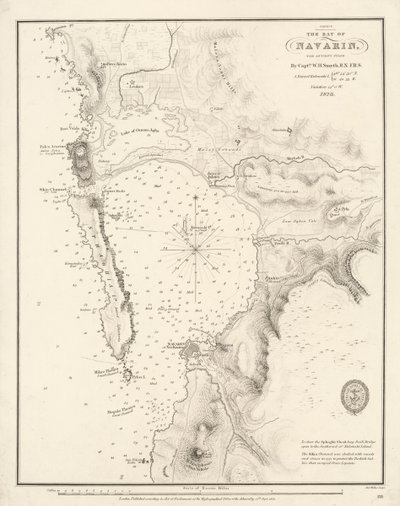 ナヴァリノ湾 作： William Henry Smyth