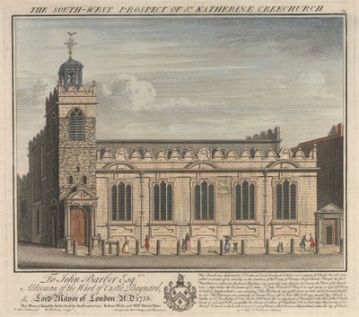 Igreja de Southwest Prospect of St. Katherine Cree 作： William Henry Toms